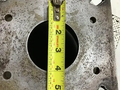 USED METAL FABRICATOR HOPPER