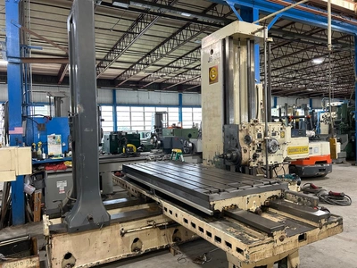 5" GIDDINGS & LEWIS Table Type HBM, 1968