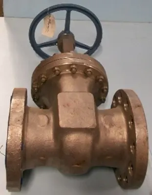 QTY. 1. KINKA 6" 300 FLANGED RAISED FACE CF8M GATE...