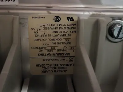 Used BENSHAW CFMVRSTS-350-4160-1 Switchgears British Columbia CA | Lenmark #239997
