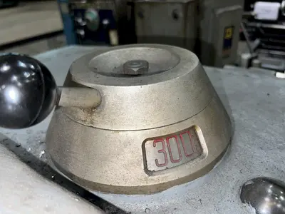 15" X 32" MANNAIONI MAN-AU-CYCLE THREADING LATHE, 4" HOLE: STOCK #16992