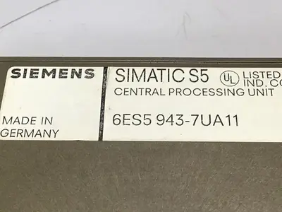 USED SIEMENS 6ES5 943-7UA11