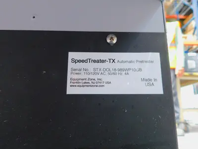 Used SPEEDTREATER-TX EQUIPMENT ZONE Misc Printing Equipment Texas US | Aucto #1455822