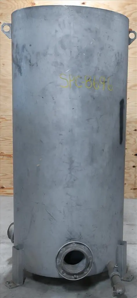 SPC8696  Tank 350 gallon vertical tank, Stainless Steel, flat