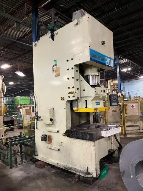 Used KOMATSU OBS200S Gap Frame (OBS) Presses Ohio US | G-2000, Inc. #1063805