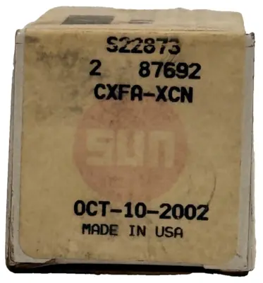 NEW SUN HYDRAULICS CXFA-XCN