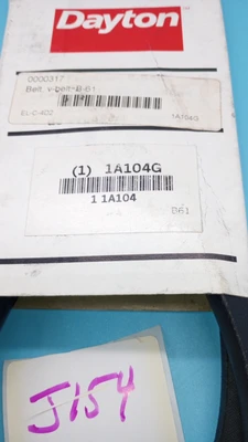 NEW Dayton 1A104G Premium v-belt