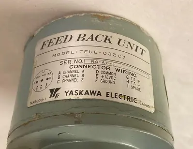Used YASKAWA TFUE-03ZC7 Industrial Controls Ohio US | Surplus Asset Holdings #1242618