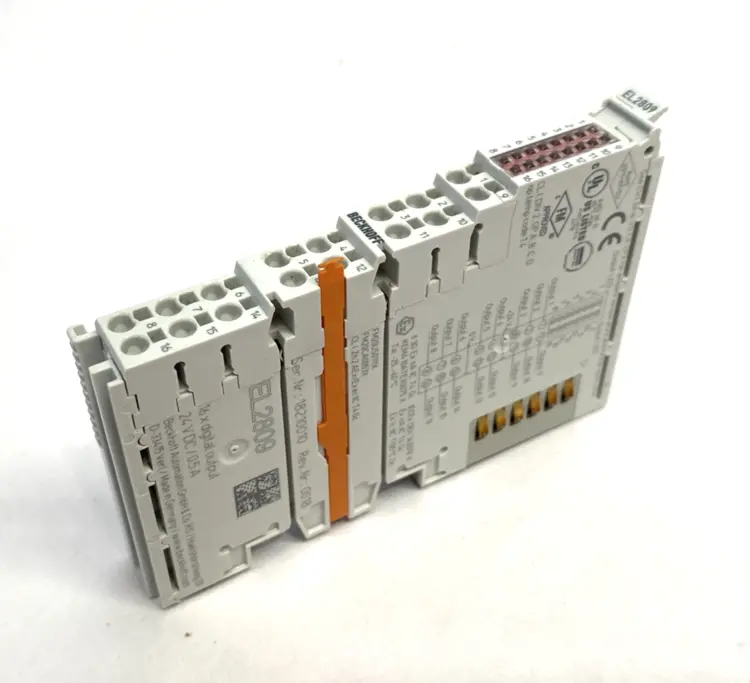 Used Beckhoff EtherCAT 16-Channel Digital Output Terminal, 24VDC, 0.5A PLC Input & Output Michigan US | Maverick Industrial Sales #1414185