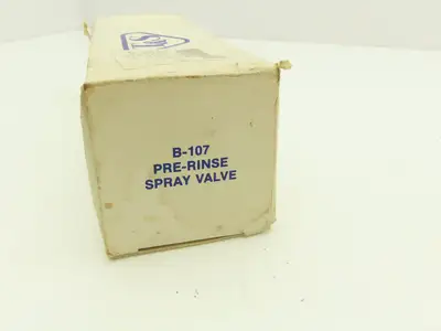 T&S B-107 Spray Valve W Grey Rubber Bumper DOE Spray Face 1.15 GPM @60PSI