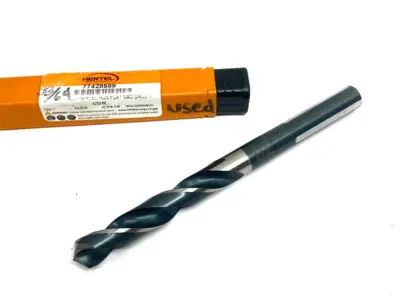 Used HERTEL REDUCED SHANK DRILL BIT: 33/64'' DIA, 1/2'' SHANK DIA, 118 ° HSS Drills Michigan US | Maverick Industrial Sales #1122701
