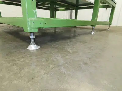 1" Steel Top Machine Base Welding Layout Table Work Bench 64x65" 19"H