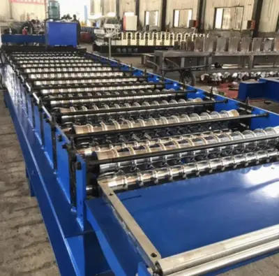 Corrugated Metal Floor Decking Roll Forming Machine in the USA