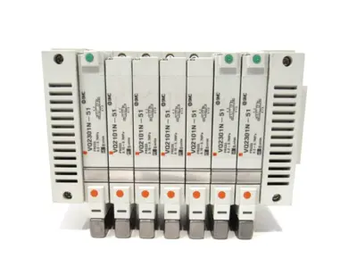 NEW SMC VV5Q2-F2M07B MANIFOLD W/ VQ2301N-51, VQ2101N-51 VV5Q2F2M07B