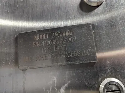 USED SCHENCK BAGDUMP