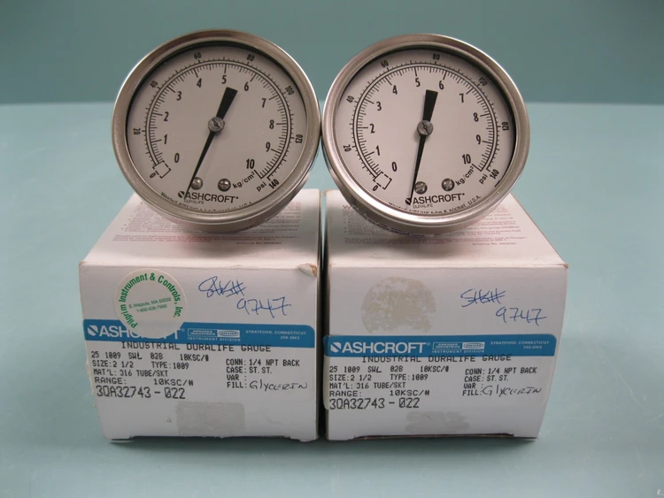 New | in-Stock Ashcroft 25 1009 SWL 02B 10KSC/# Pressure Switches New Hampshire US | Bitter End Trading #1486494