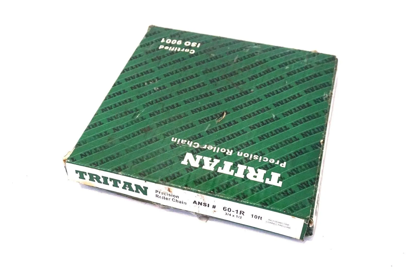 NEW TRITAN 60-1R ROLLER CHAIN 10FT. 601R