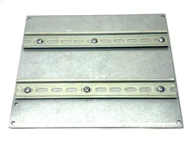 Used Hoffman Continuous Hinge Enclosure w/ Clamps 55420 PAINTED WHITE Electrical Boxes Michigan US | Maverick Industrial Sales #1436949
