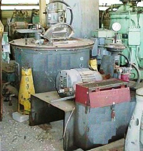 ATM/De Laval 40 x 24 perforate basket centrifuge, 304SS.