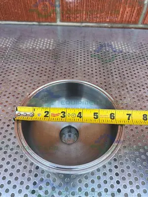 USED GLACIER TANKS B3115MP-G600-150 BOWL REDUCER 1 1/2" TO 6" SANITARY FITTINGS