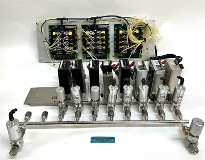 USED MKS UFC-1660 Mass Flow Controller, HM20-4VKC-GF4, ET-3M-24, EMC-08-24
