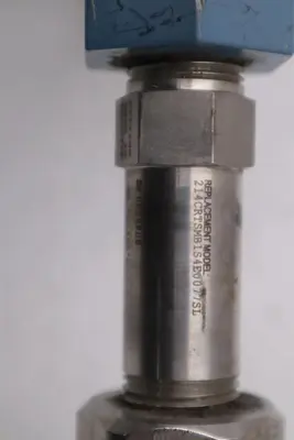 Rosemount 214C Temperature Sensor 214CRTSMB1S4E0077SLXAXW -50 TO 450 C #3527A