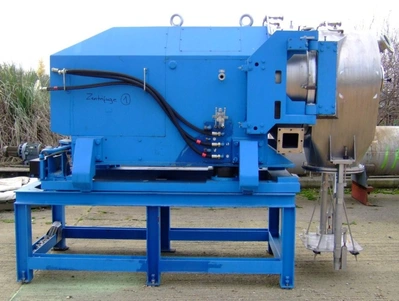 Heinkel HF 600 Inverting Filter centrifuge, 316L SS.
