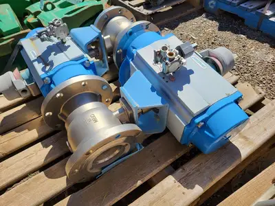 6" CF8M Ball Valve w/ Actuator