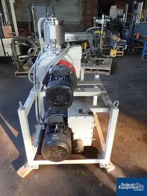 USED Pfeiffer Vacuum Pfeiffer Vacuum Pump Skid with Booster, 123 CFM