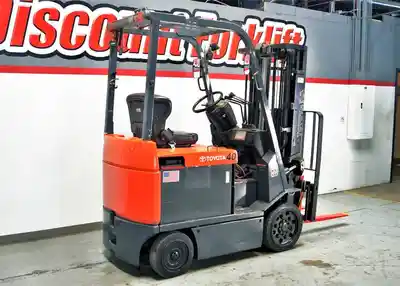 Used 2008 TOYOTA 7FBCU20 4-Wheel Sit down Electric Counterbalance Forklifts Colorado US | Discount Forklift #1244257