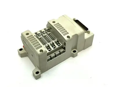 VV5QC11-04N3FD0-S | SMC  Base Mount Plug-In Manifold - Used