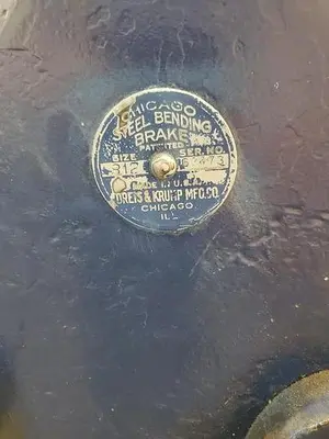 Used CHICAGO 812 Apron Brakes Pennsylvania US | Hildebrand Machinery Co. #1485873