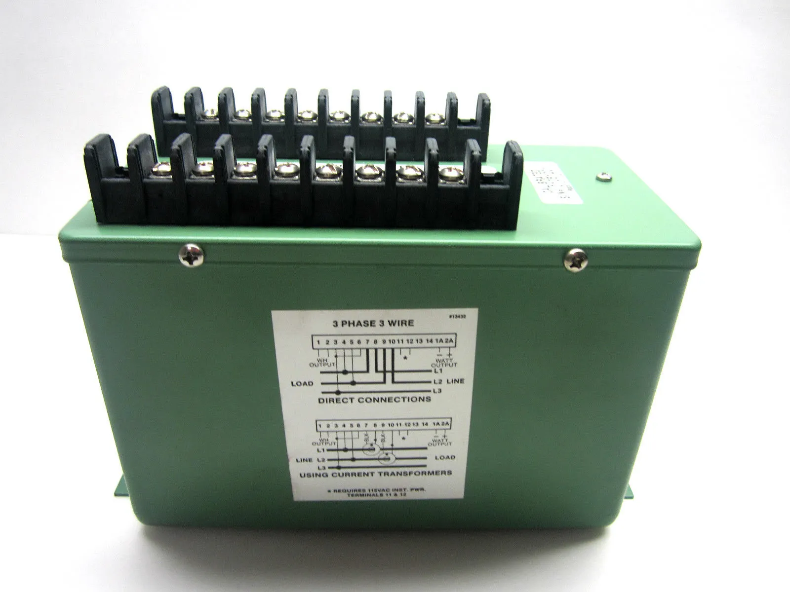 New Flex-Core W-006C Transducer 3 Phase 3 Wire W006C