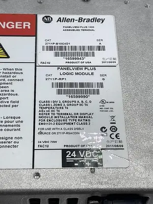 Used ALLEN-BRADLEY 2711P-B10C4D1 Automation Control (HMI) | ND Industrial Surplus #1214602