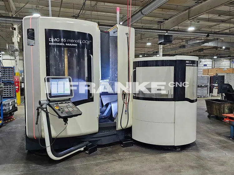 Used 2013 DMG MORI DMC 65 MONOBLOCK Vertical Machining Centers (5-Axis or More) US | FRANKE CNC, LLC #1371046