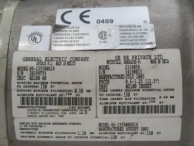 Used GE 2336058 46-155500G18 X-Ray - Medical Texas US | Aucto #1308477