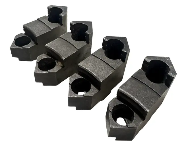 TOS 4 Piece Hard Top Jaws Set for 6" Lathe Chucks