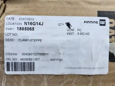 USED CATERPILLAR 186-5065