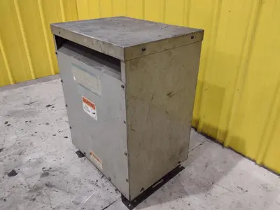45 KW GENERAL ELECTRIC 480 <-> 240 VOLT TRANSFORMER: STOCK #23365
