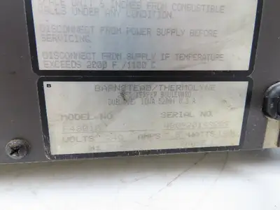 Used THERMOLYNE _UNKNOWN_ Muffle Type Furnaces Indiana US | Arrow Industrial #1438041