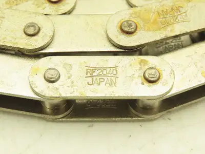 Tsubaki RF2040 Chain Attachment 55" Long Conveyor Double Pitch 1" Lot of 2