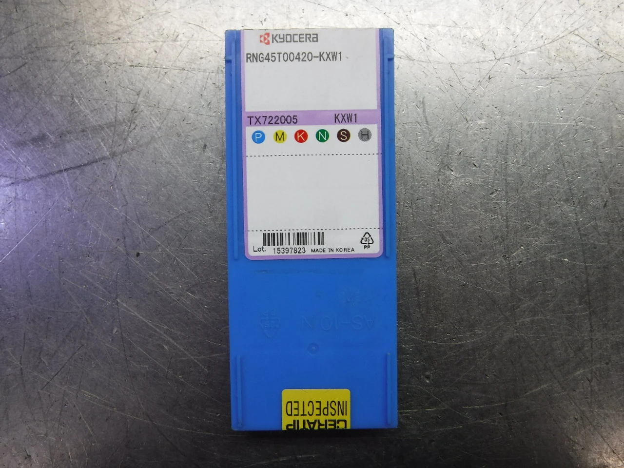 Kyocera Ceramic Inserts QTY10 RNG45T00420-KXW1 KXW1 (LOC828A)