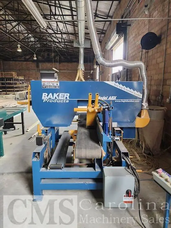 Used 2019 BAKER ABX RESAW HORIZONTAL RE-SAW Woodworking Horizontal Band Resaws North Carolina US | CAROLINA MACHINERY SALES #726526