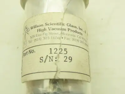 Wilson Scientific Glass Inc 1225 Steel Die Punch #15  1-1/8' Dia 2.9" Length