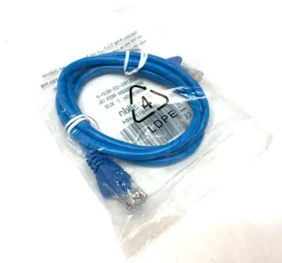 A3L791-03-BLU-S | Belkin  Cat5 Snagless Patch Cable RJ45 to RJ45 3' Length LOT OF 2 - New