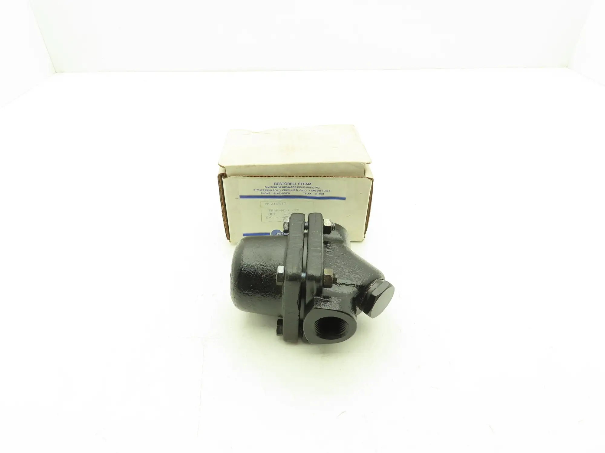Richards Industries Bestobell Steam TRAP-M10 3/4" NPT 120PSI 650°F 750PSIG MAX