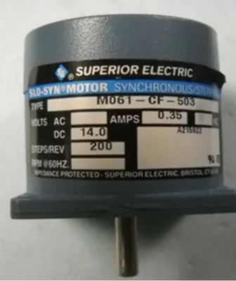 QTY. 1. SUPERIOR ELECTRIC SYNCHRONOUS STEPPING MOT...