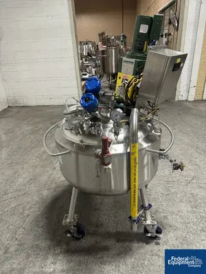 USED Precision 150 Liter Precision Stainless Reactor, 316 S/S, 45/100#
