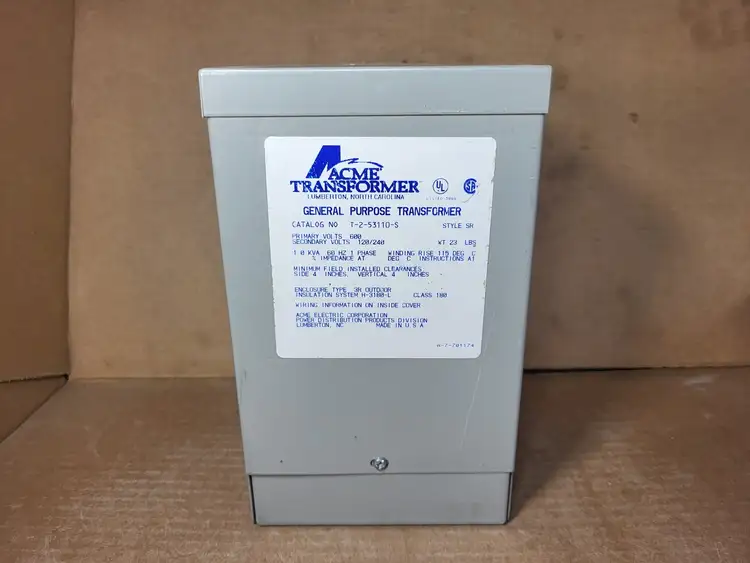 Used ACME TRANSFORMER T253110S Transformers British Columbia CA | Lenmark #1426905