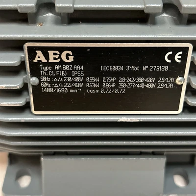 New | in-Stock AEG AM80ZAA4 Industrial Controls Ohio US | Surplus Asset Holdings #1507169